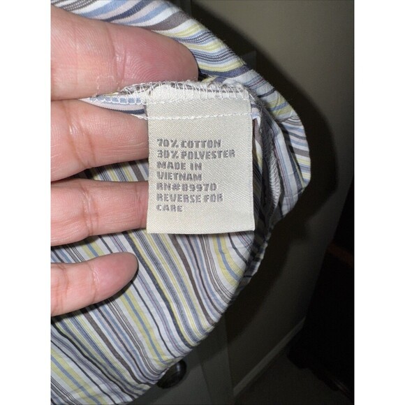 Men's Eighty Eight Dress Shirt Size XL Multi Color - Picture 3 of 5